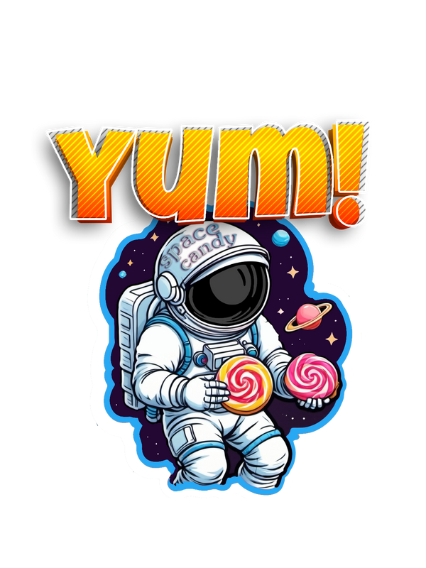 yum space candy